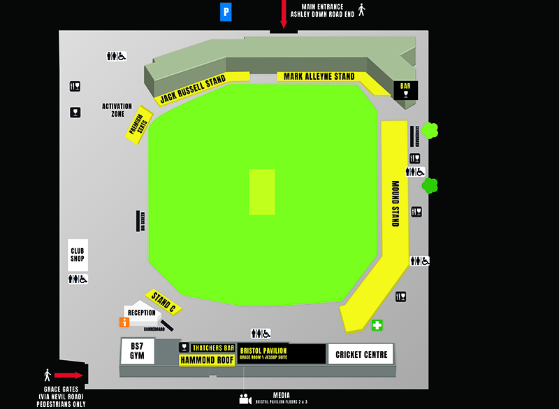 T20 Ground Map